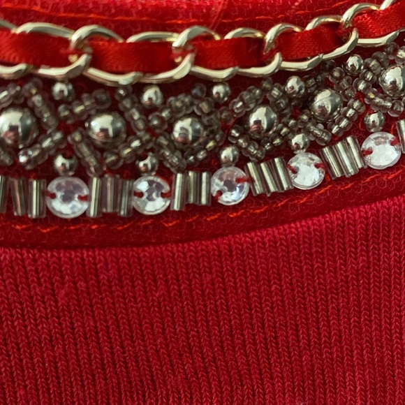 La Vanya Red oversized sweater - Size Medium - Picture 7 of 8